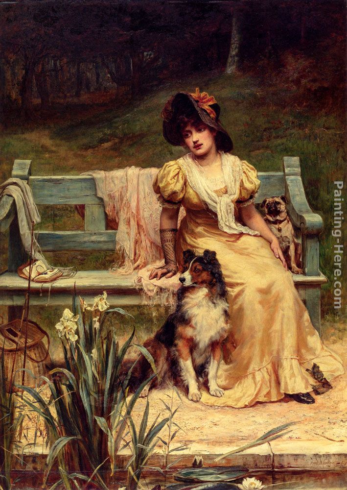 Where Could He Be painting - Frederick Morgan Where Could He Be art painting Where Could He Be painting - Frederick Morgan Where Could He Be art painting